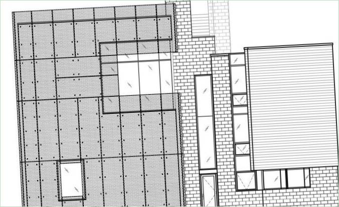 House layout plan av arkitekt Robert Young