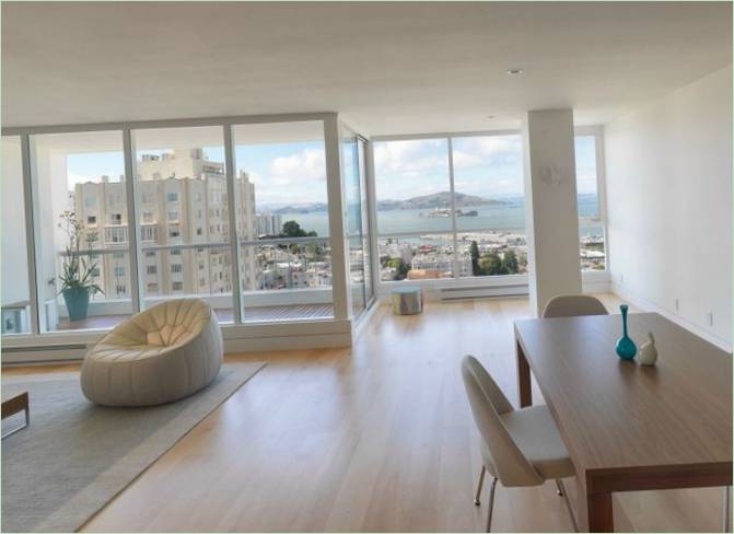 Interiørdesign av en leilighet I San Francisco