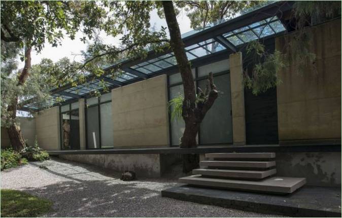 Interiørdesign av et unikt miljøvennlig hus I Tepoztlan, Mexico, Mexico