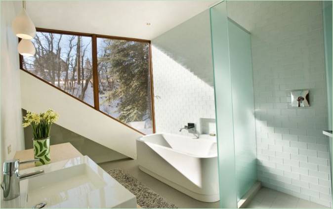 Interiør Av Piampiano-Residensen av Studio B Architects, Woody Creek, Colorado, USA