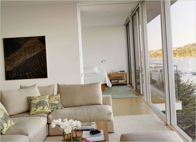 Møbler i det indre Av Sausalito Hillside Remodel house av Turnbull Griffin Haesloop Architects