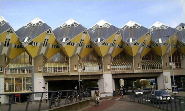 Kubiske hus I Nederland