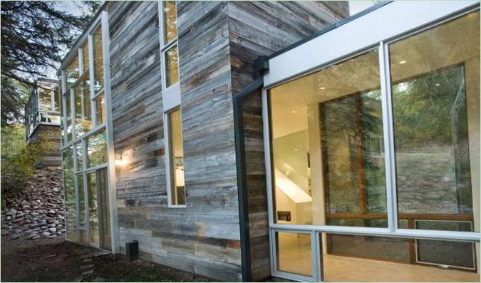 Interiør Av Piampiano-Residensen av Studio B Architects, Woody Creek, Colorado, USA