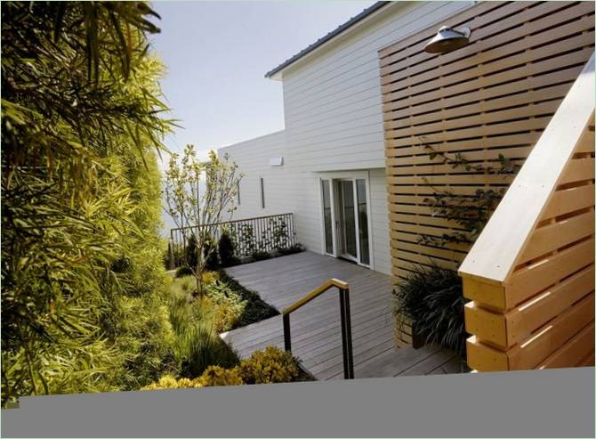 Innvendig Terrasse På Sausalito Hillside Remodel av Turnbull Griffin Haesloop Architects