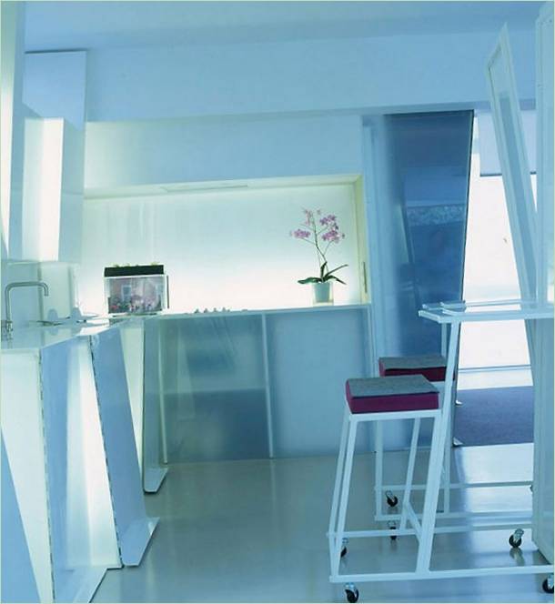 Maison NW-studio av arkitekt Natalie Wahlberg, Saint-Ouen, Frankrike