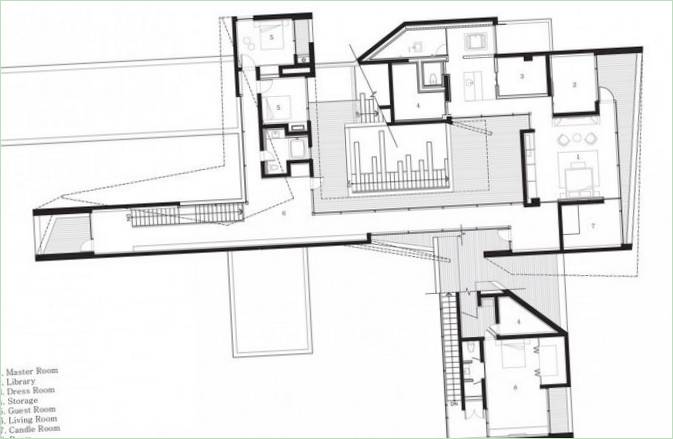 Planen Til Rivendell Guest House av IDMM Architects