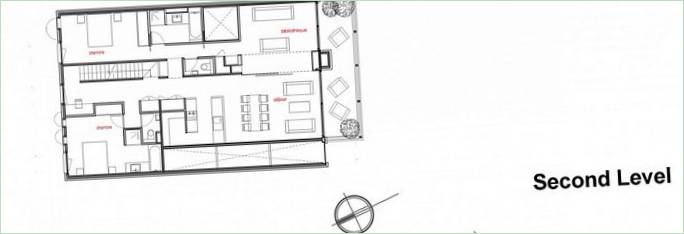 Planen av rammen huset Øko-Bærekraftig Hus