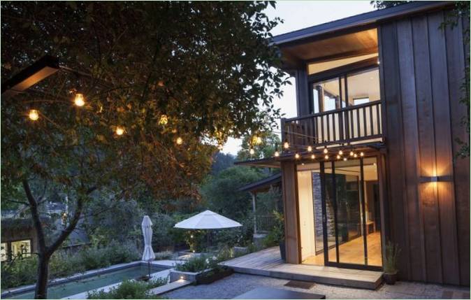 The Shack moderne hus av Feldman Arkitektur I California, USA