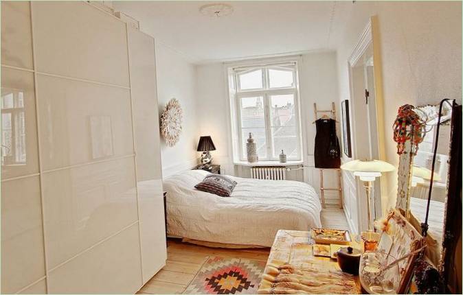 Skandinavisk stil leilighet interiørdesign