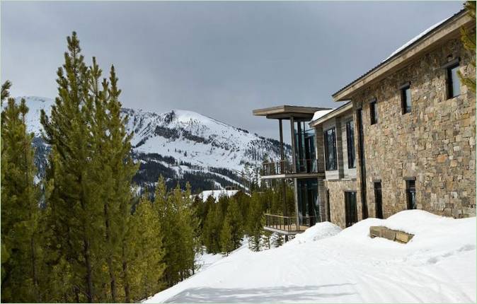 Revehale Vinterresidens I Rocky Mountains, Montana
