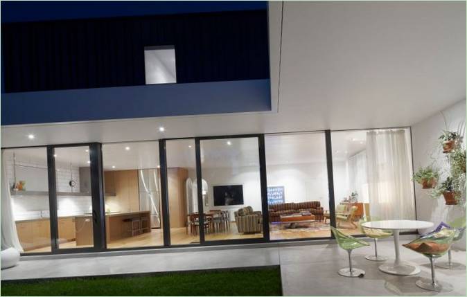 Moderne hjem renovering I Melbourne