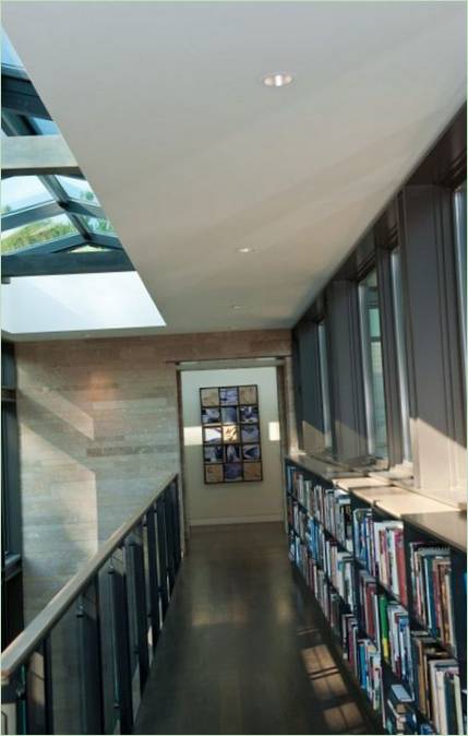 Galleriet er kombinert med bibliotekfunksjonen