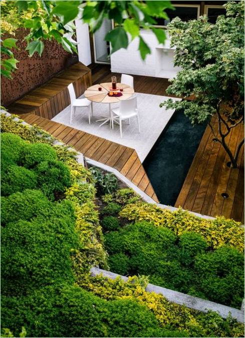 En vakker hage hjemme: en koselig plass