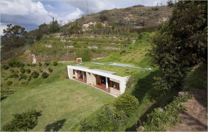 Hus blant fjellene Casa Mirador I Ecuador