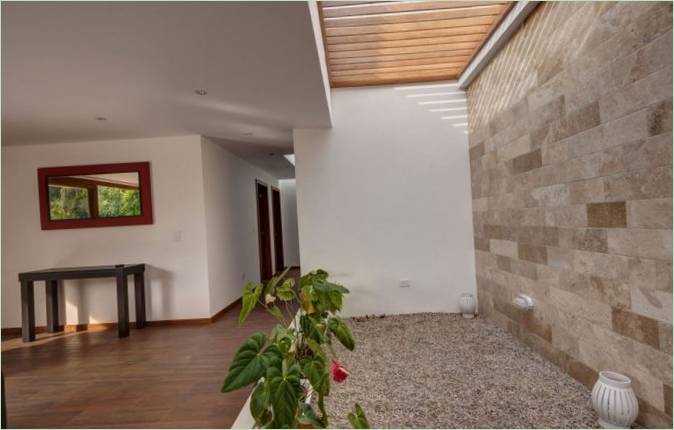 Interiøret i et hus blant Fjellene I Casa Mirador I Ecuador