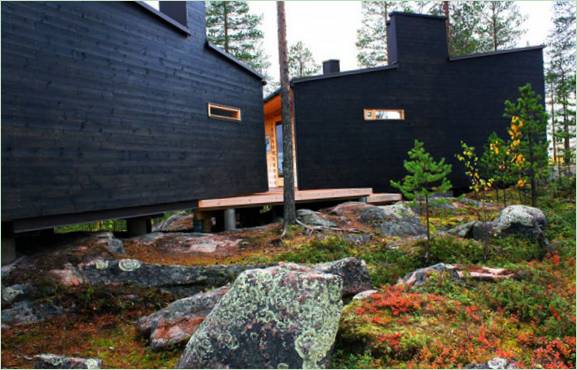 Kreativ Og moderne Villa Valtanen i langt kaldt Lappland