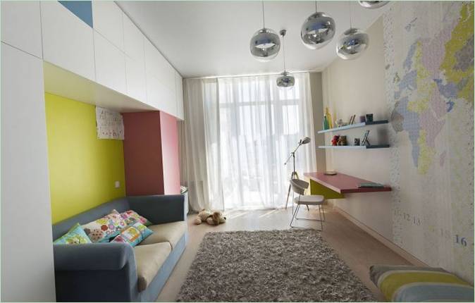 Barnas rom interiørdesign