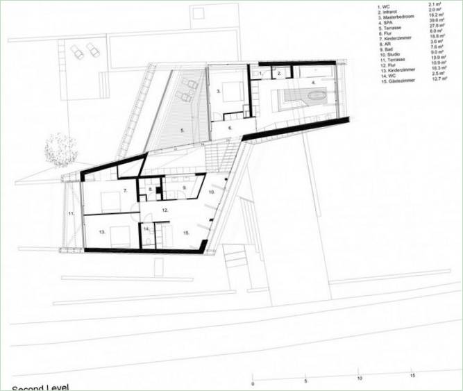 Plan For Freundorf Villa I Østerrike