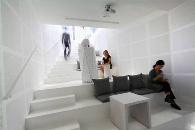 Koreansk arkitektur: trapper som en mini hall
