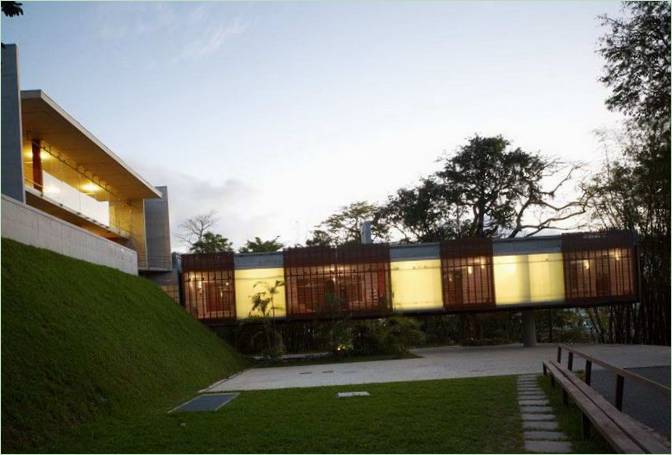 Design av tomten til et privat hus I Rio