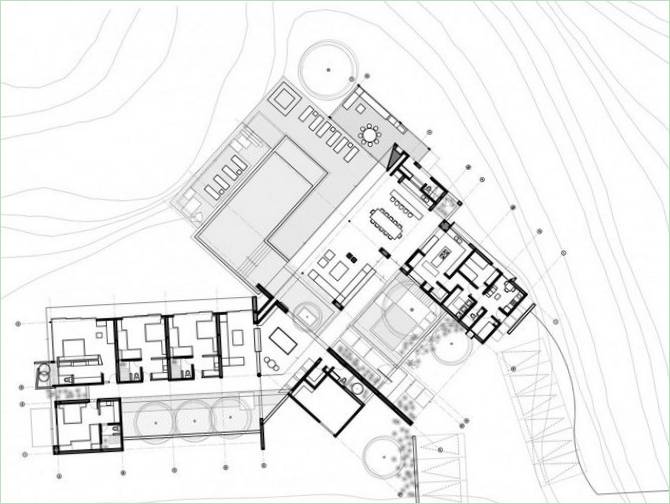 Hus 3 hus layout plan