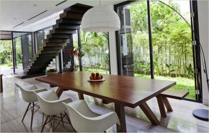 Interiørdesign Av Privat villa Renovering I Vietnam